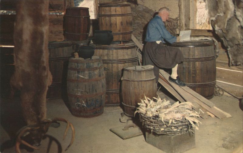 Storekeeper, James Fort Common Storehouse, Jamestown, VA Virginia