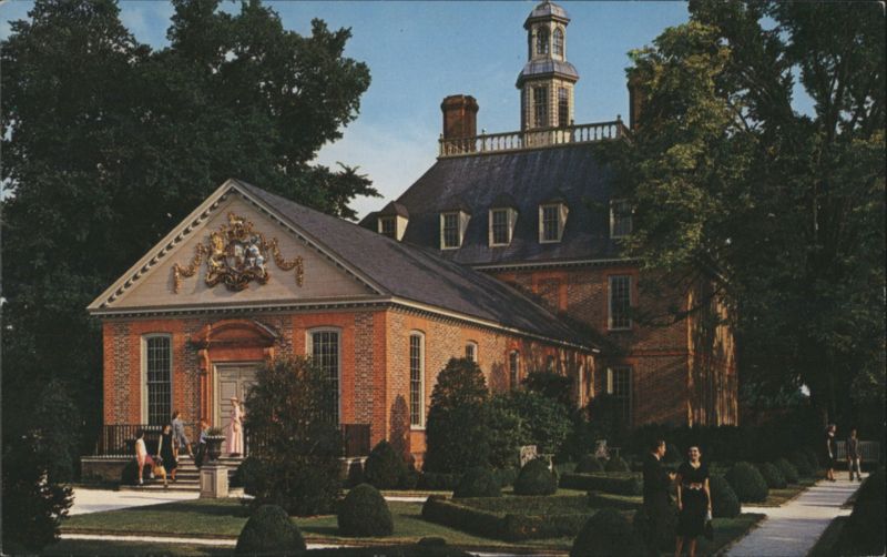 Palace of the Royal Governors and Formal Gardens, Williamsburg Virginia