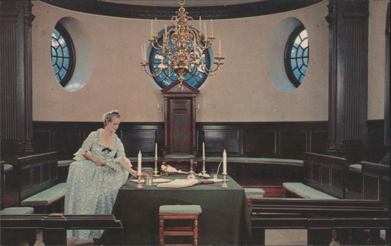 Chamber of the House of Burgesses, Williamsburg, VA Virginia