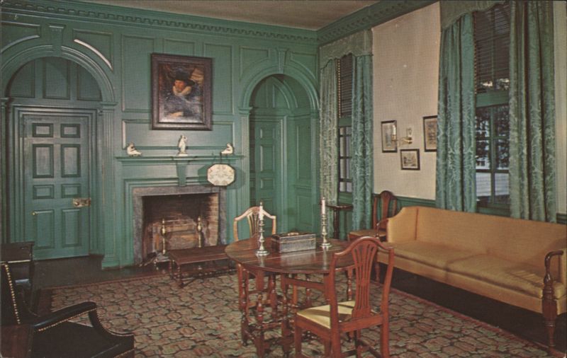 Raleigh Tavern Parlor, Williamsburg, VA Virginia Walter H Miller