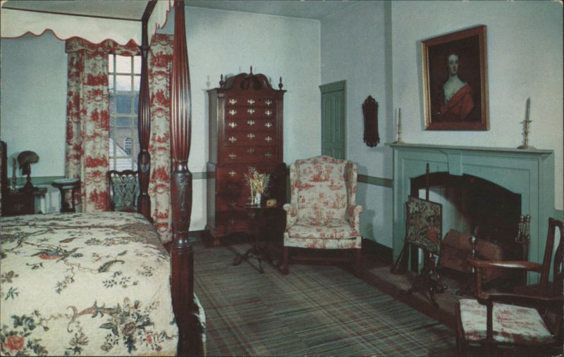 Bed Chamber, George Wythe House, Williamsburg Virginia