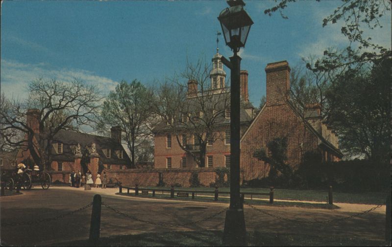 The Governor's Palace, Williamsburg, VA Virginia Walter H. Miller