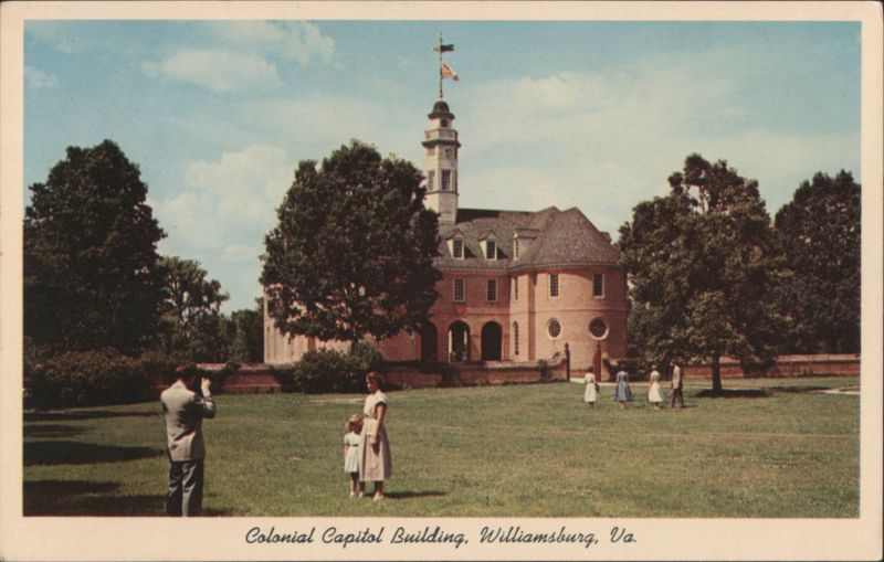 Colonial Capitol Building, Williamsburg, VA Virginia