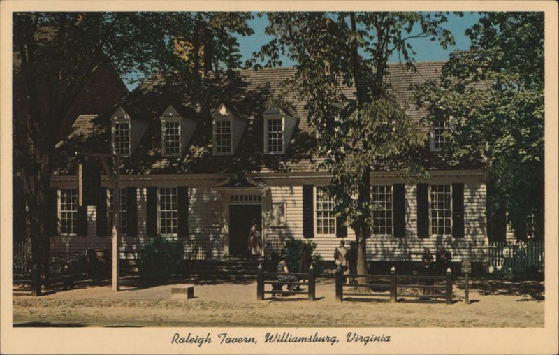 Raleigh Tavern, Williamsburg, Virginia