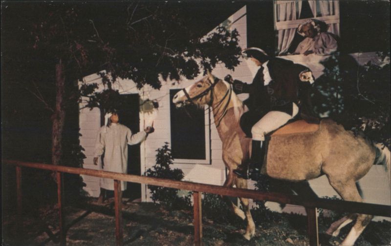 Paul Rever's Ride, April 19, 1775 Boston Massachusetts