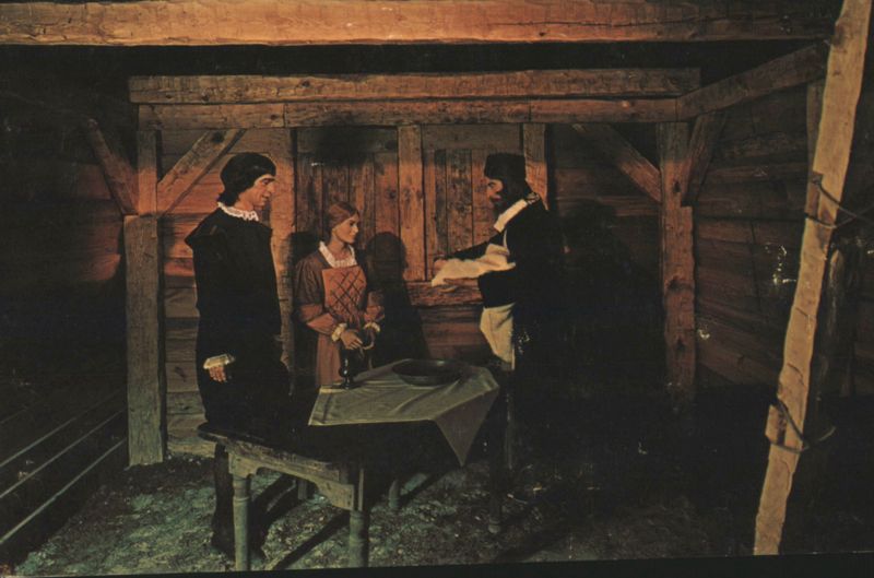Christening of Virginia Dare, Williamsburg Wax Museum