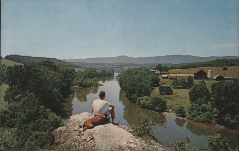 King's Eddy, Shenandoah River, Warren County, VA Virginia