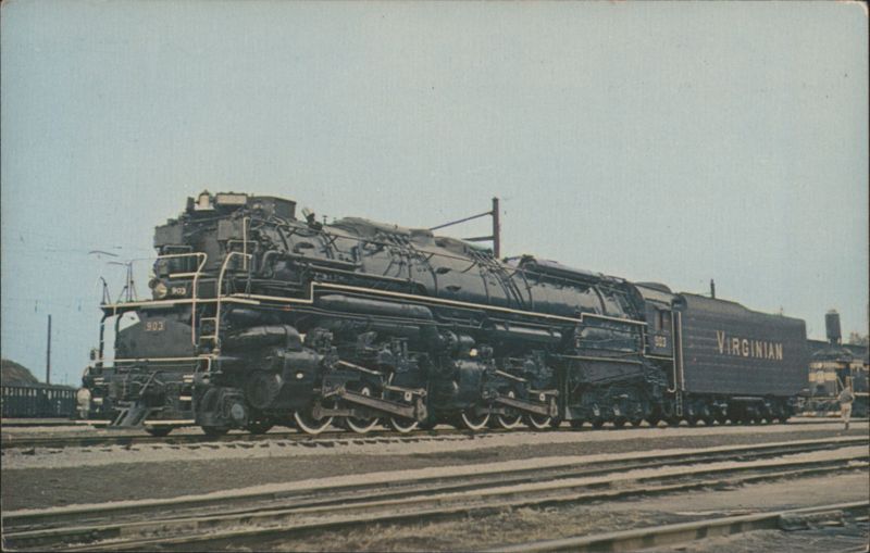 Virginian 903 Steam Locomotive, Roanoke Richard J. Cook