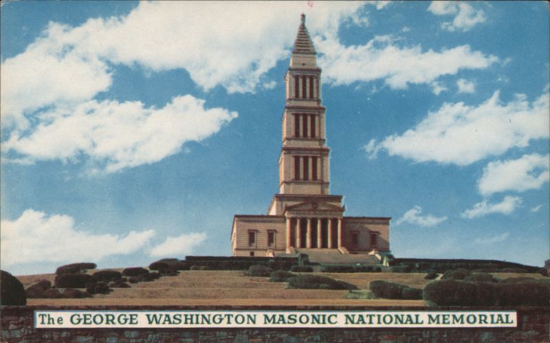 The George Washington Masonic National Memorial Alexandria Virginia