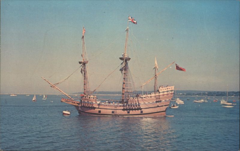 Mayflower II Sailing Ship, Plymouth, MA Massachusetts