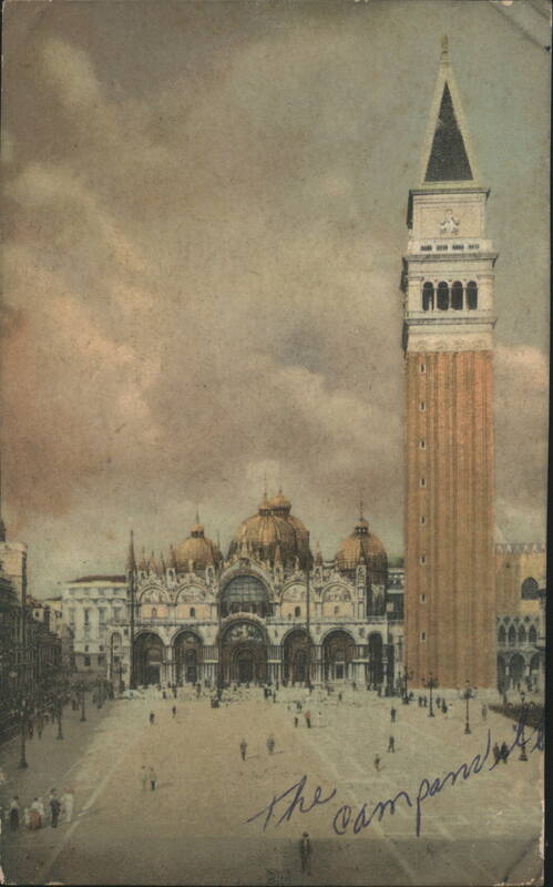 Piazza S. Marco & Campanile, Venice Venezia Italy