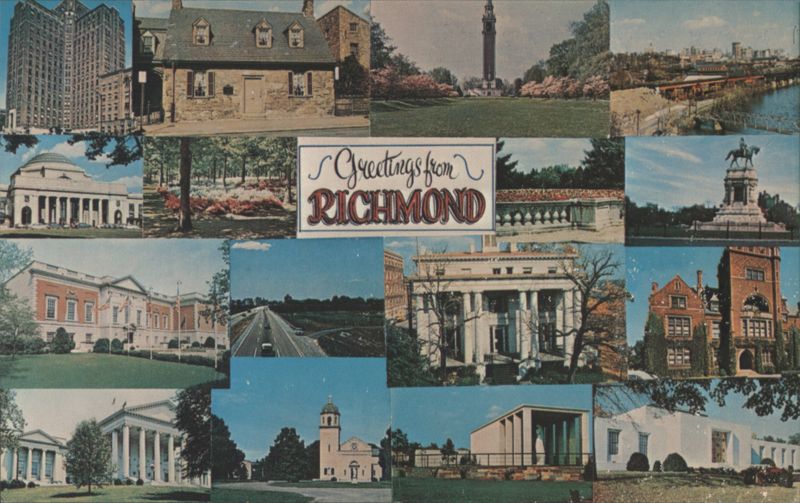 Greetings from Richmond, Virginia - 16 Views F. D. Morris, Jr.