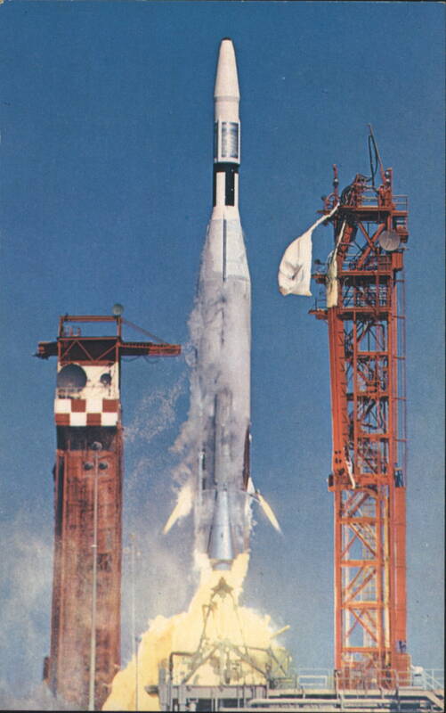 Launch of the Ranger III Rocket Cape Canaveral Florida