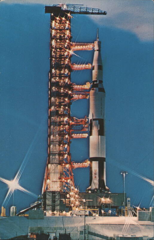 Apollo Saturn V Rocket at Kennedy Space Center Florida
