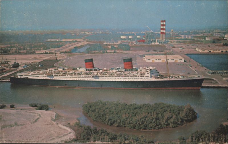 Queen Elizabeth Ocean Liner, Port Everglades, Fort Lauderdale Florida