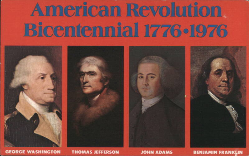 American Revolution Bicentennial 1776-1976 Edward Savage, Rembrandt Peale, Benjamin Blythe, Benjamin West