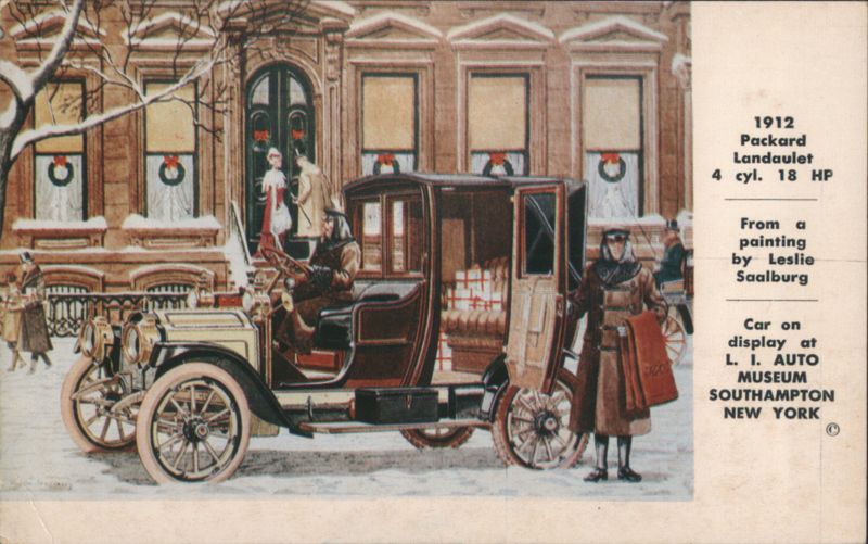 1912 Packard Landaulet, Long Island Auto Museum Southampton New York