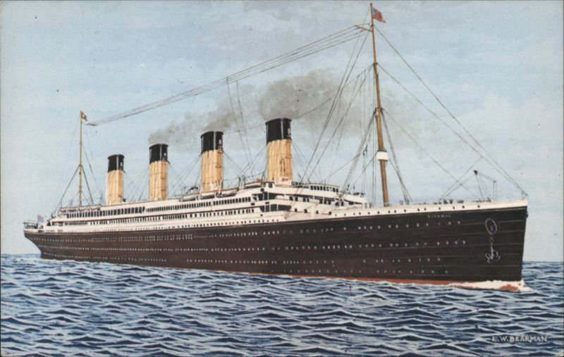 R.M.S. Titanic, White Star Liner Edward W. Bearman