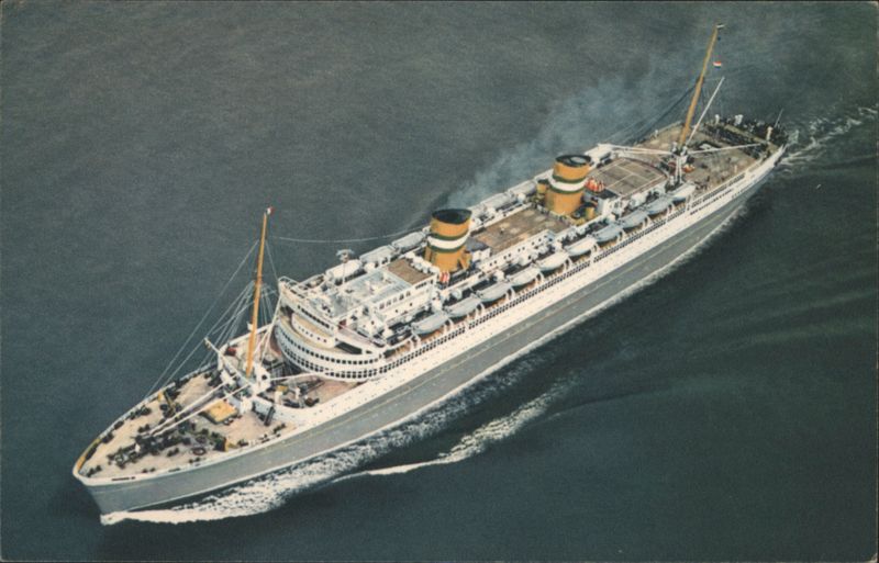 s.s. Nieuw Amsterdam, Holland-America Line Ocean Liner