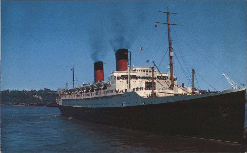 SS Ile de France Ocean Liner, French Line Cruise Ships