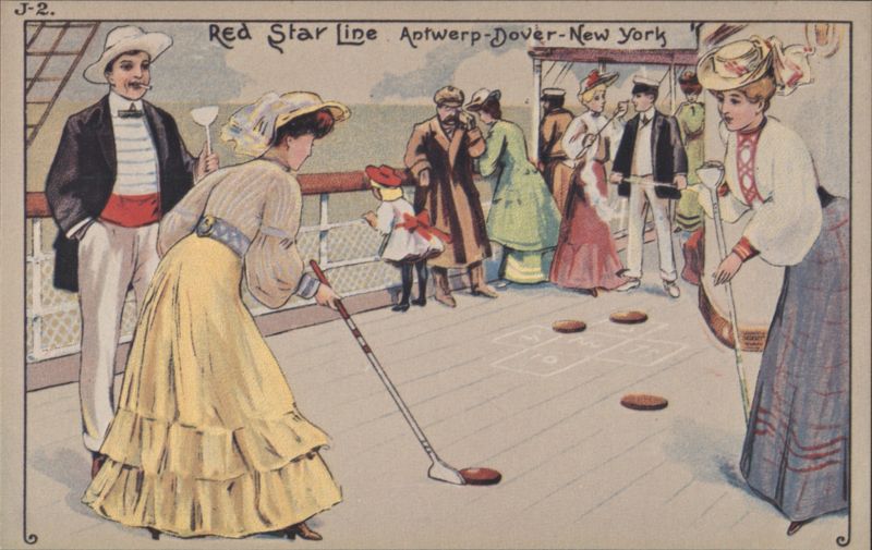 Red Star Line Shuffleboard, Antwerp-Dover-New York