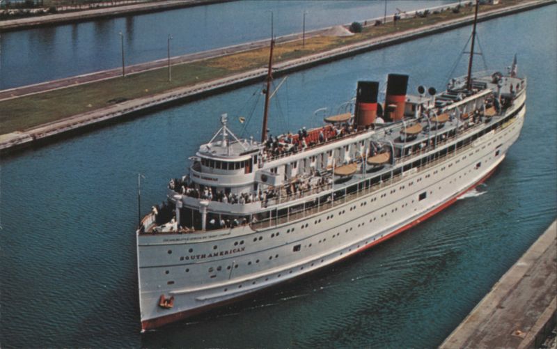 S.S. South American, Queen of The Great Lakes Steamers