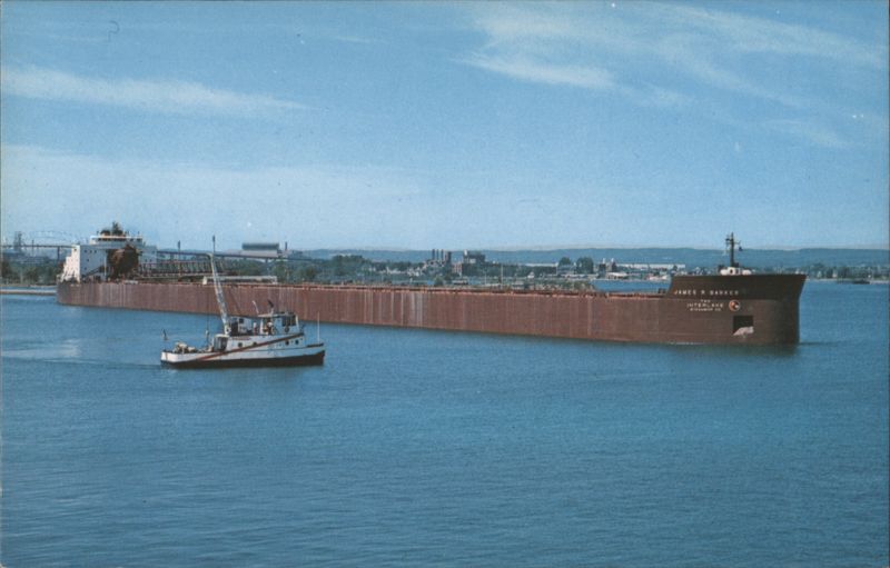 James R. Barker, Great Lakes Superfreighter George M. Houghton