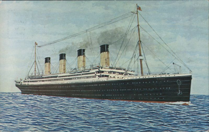 White Star Line RMS Titanic Boats, Ships