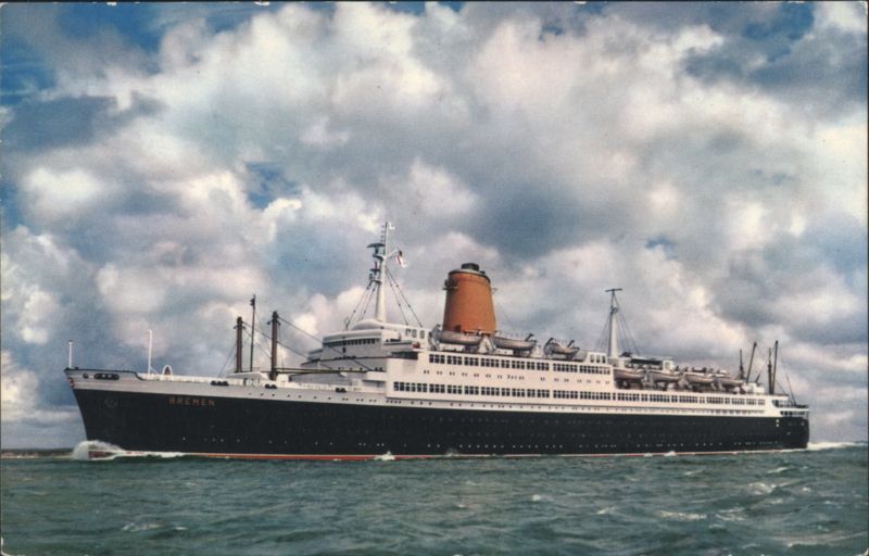 TS Bremen, Norddeutscher Lloyd Ocean Liner Steamers