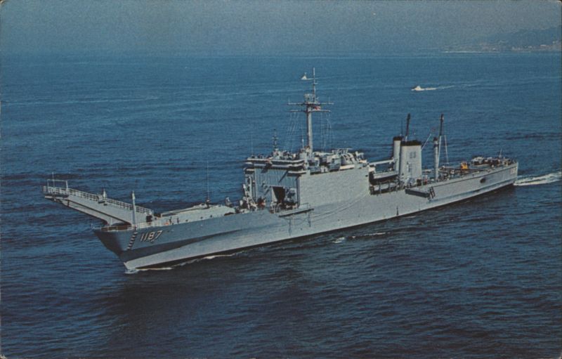 U.S.S. Tuscaloosa (LST-1187) Landing Ship Tank Ships