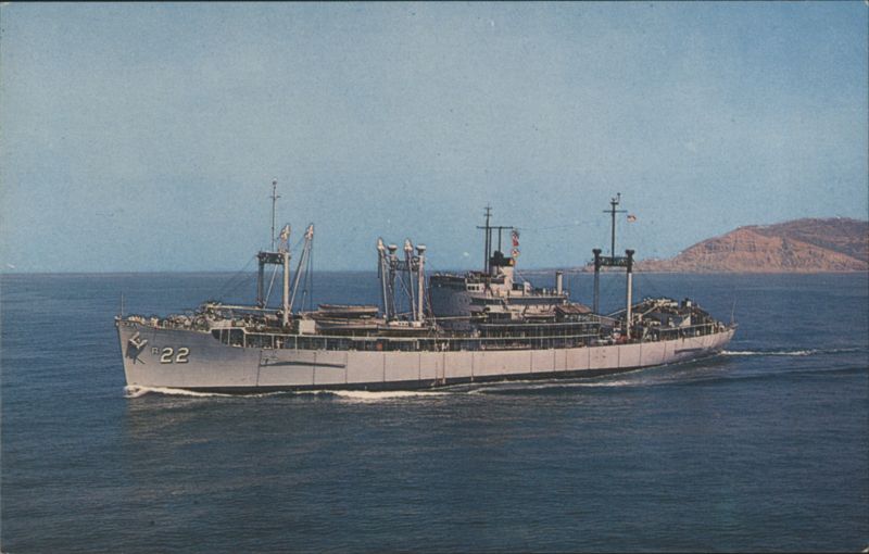 U.S.S. Klondike (AR-22) Repair Ship Ships