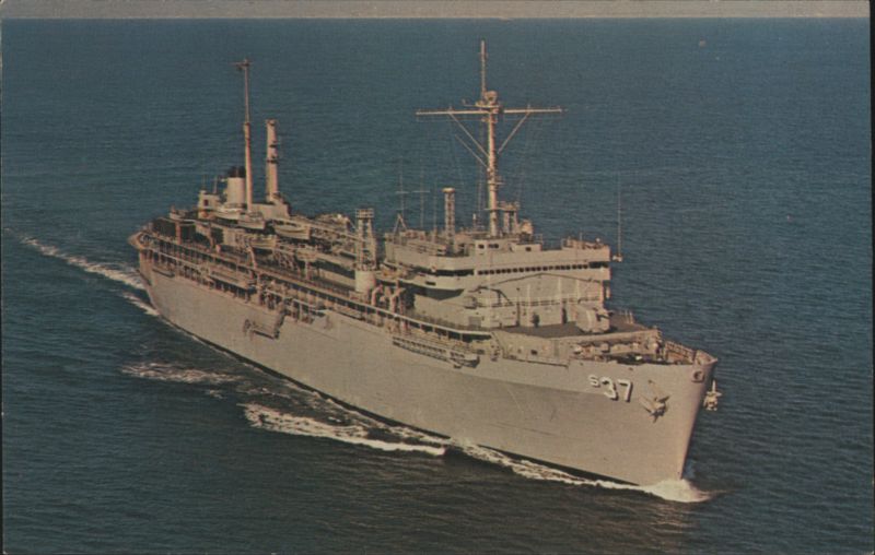U.S.S. Dixon (AS-37) Submarine Tender Ships