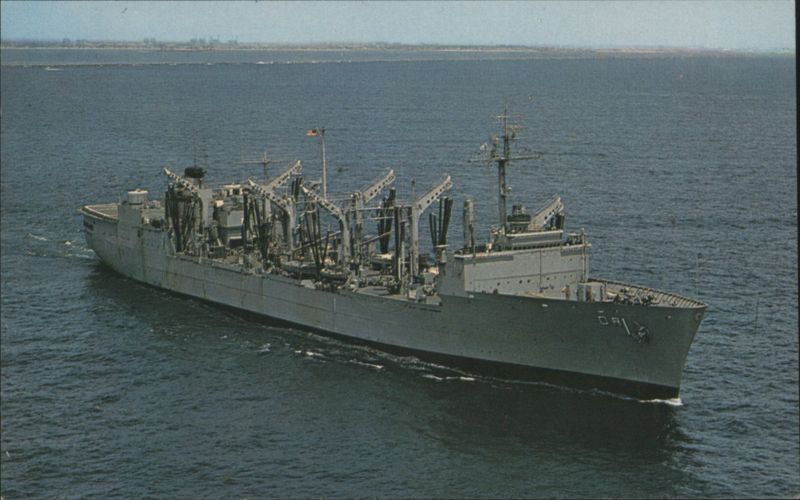 U.S.S. Wichita (AOR-1) Naval Ship Navy
