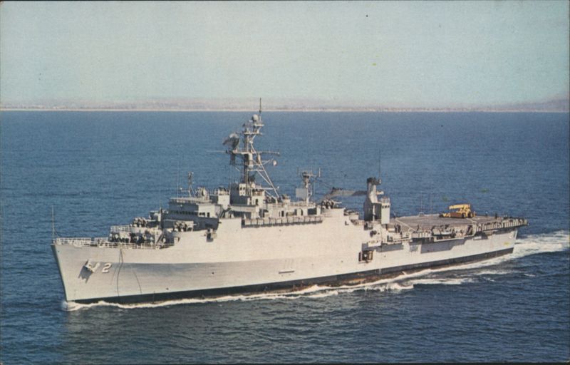 U.S.S. Vancouver (LPD-2) at Sea Ships