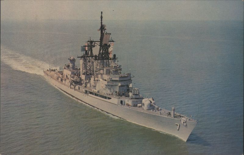 USS LUCE (DLG-7) Guided Missile Frigate Ships