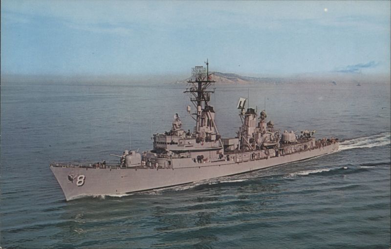U.S.S. Lynde McCormick (DDG-8) at Sea Ships