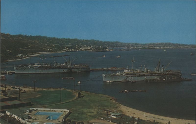 Submarine Tenders USS Nereus (AS-17) & USS Sperry (AS-12)