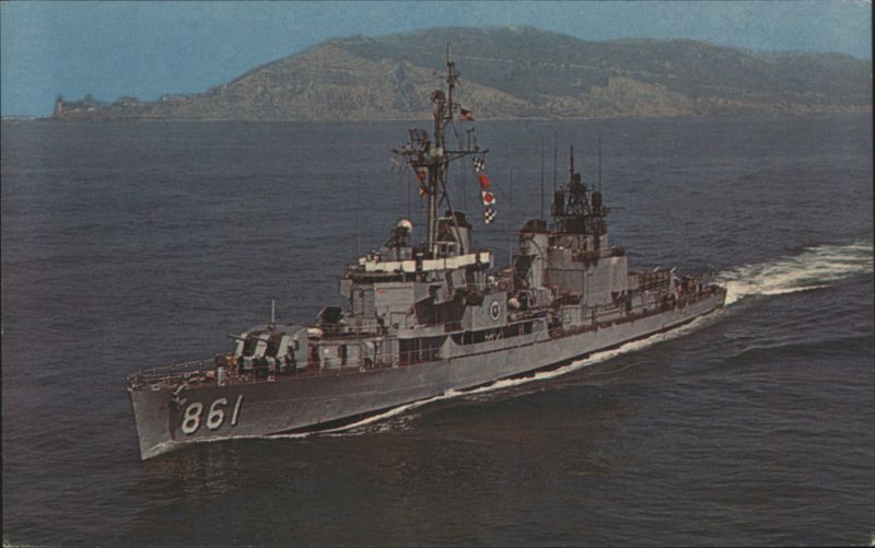 U.S.S. Harwood (DD-861) Gearing Class Destroyer Ships