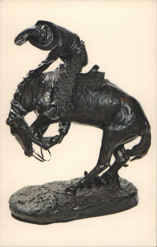 The Rattlesnake, Sculpture by Frederic Remington Oshkosh Wisconsin