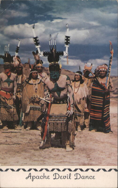 Apache Devil Dance Native Americana