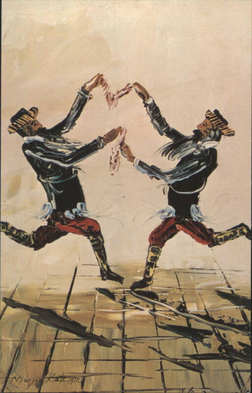 The Mitzvah Dance by Morris Katz Artist Signed