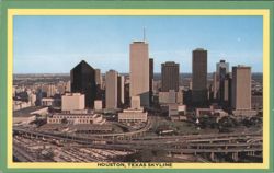 Houston, Texas Skyline Postcard