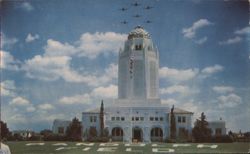 Randolph Field Taj Mahal Tower San Antonio TX Chrome PC Postcard