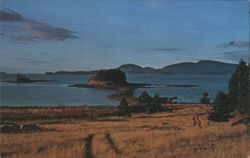 Calf Island, Frenchman Bay, Sorrento, Maine Postcard