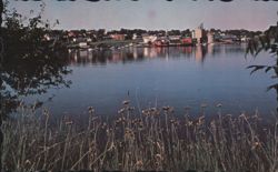 Belfast, Maine across Passagassawakeag River Postcard