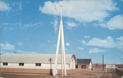 Navajo Evangelical Lutheran Mission, Rock Point, AZ Postcard