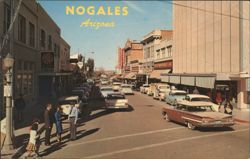 Morley Avenue, Nogales, AZ Postcard