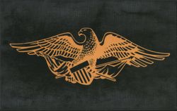 Golden Eagle Motor Inns Emblem Postcard