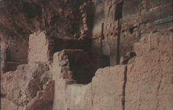Indian Cliff Dwelling, Tonto National Monument, AZ Postcard