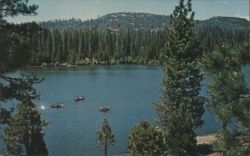 Hume Lake, Kings Canyon, California Postcard